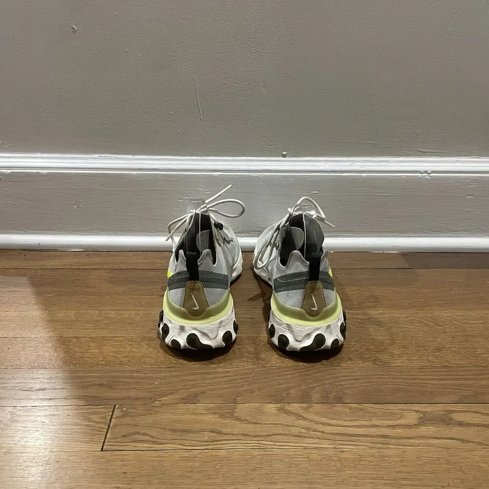 Nike React Element 55 Spruce Aura Fog Cargo Volt Men’s Size 9 BQ6166-009